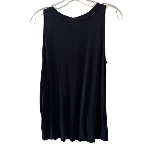 Michael | Michael Kors | Black Rayon / Spandex | Beaded | Tank Top | Size M - Picture 2 of 8